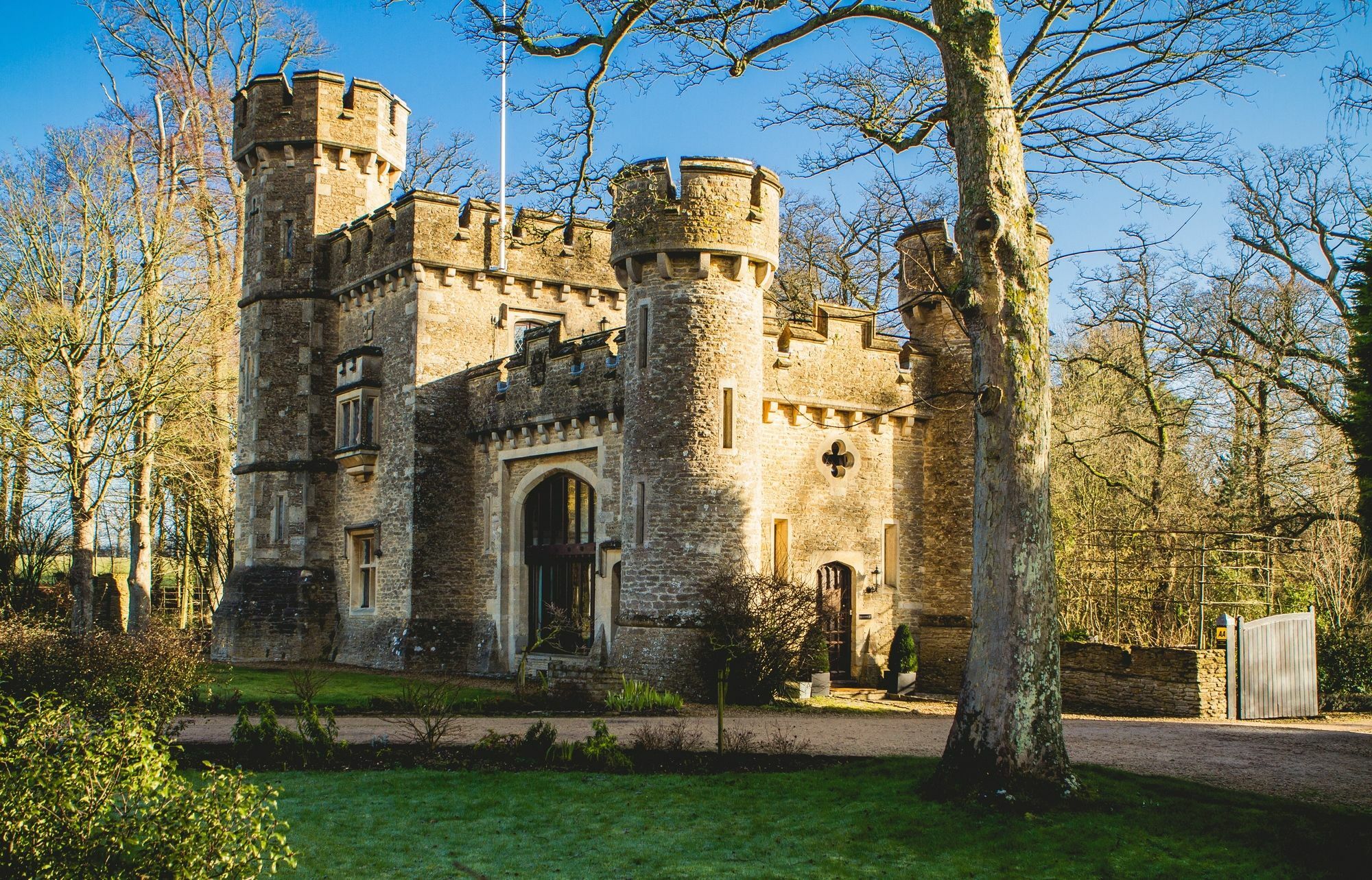 Bath Lodge Castle Woolverton Экстерьер фото